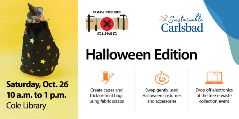 Halloween SD Fixit Clinic in Carlsbad